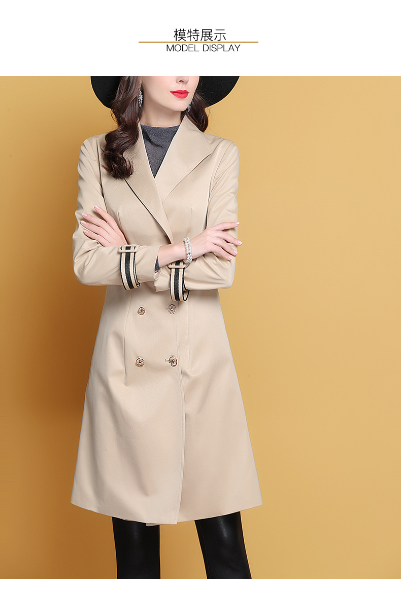 Trench pour femme POEMLADY en Polyester - Ref 3227390 Image 13