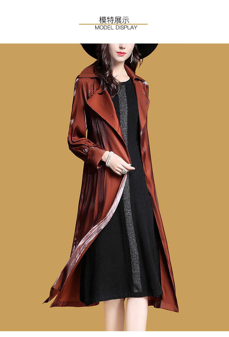Trench pour femme POEMLADY en Polyester - Ref 3227481 Image 13