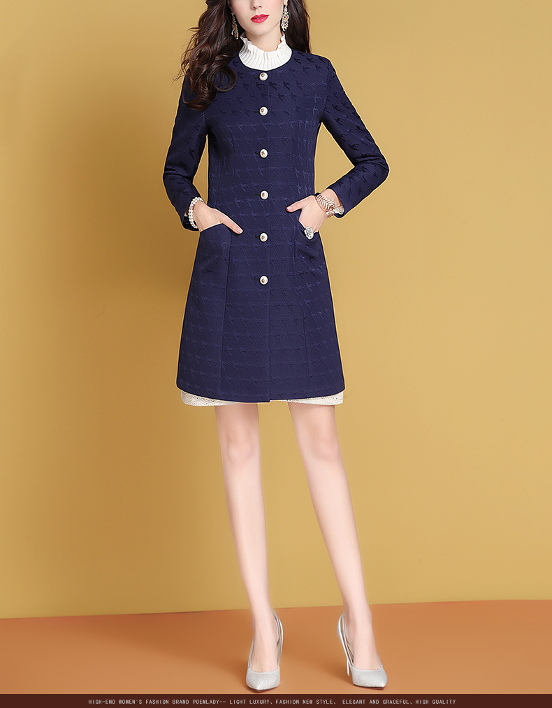 Trench pour femme POEMLADY en Polyester - Ref 3227071 Image 15