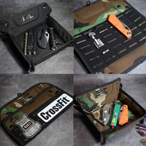 Traveller multi-purpose tool bag folding tool hanger EDC tool storage rack sundries bag fruit snack tray