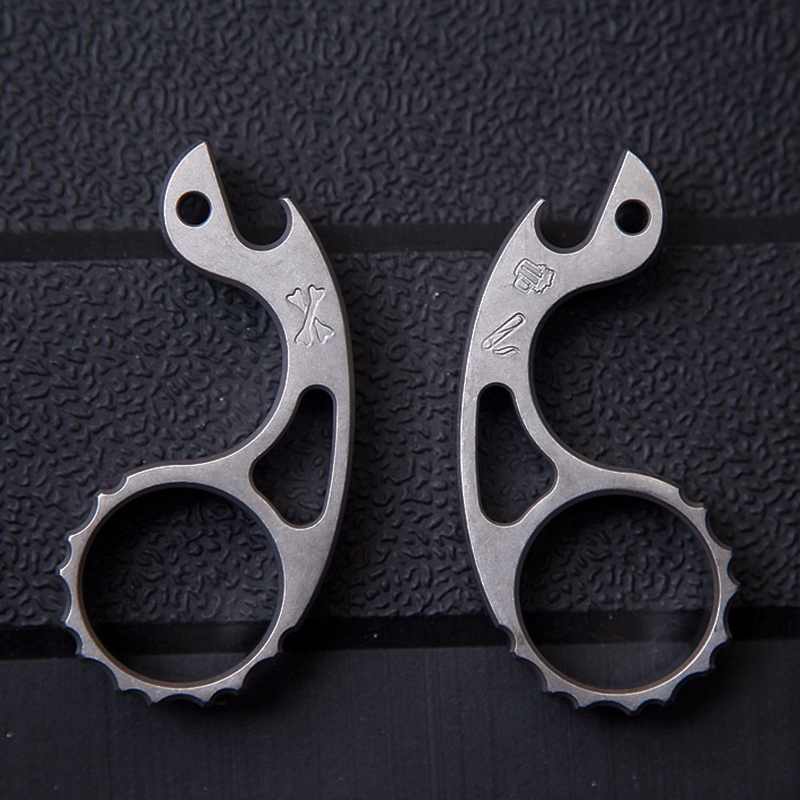 Tactical snail pointed to cigar rack tobacco opener attack window breaker EDC titanium alloy pure copper VOXSnail