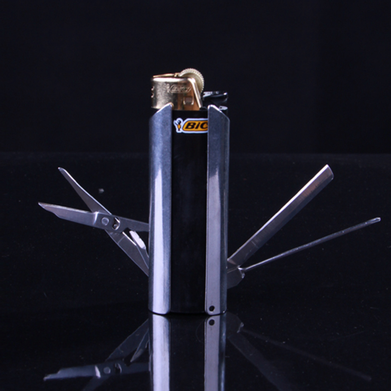 Lighter multifunctional combination tool French Bic BIC explosion-proof lighter large J6 natural player