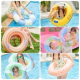 Плавательный круг для детей и взрослых для начинающих подходит для мужчин и женщин, ретро аквапарк, защита от опрокидывания