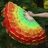 Танцы танца фанатов квадратной танец танец янге детский двойной выступление, одна пара рук, одна пара постепенно становится марлейским вентилятором