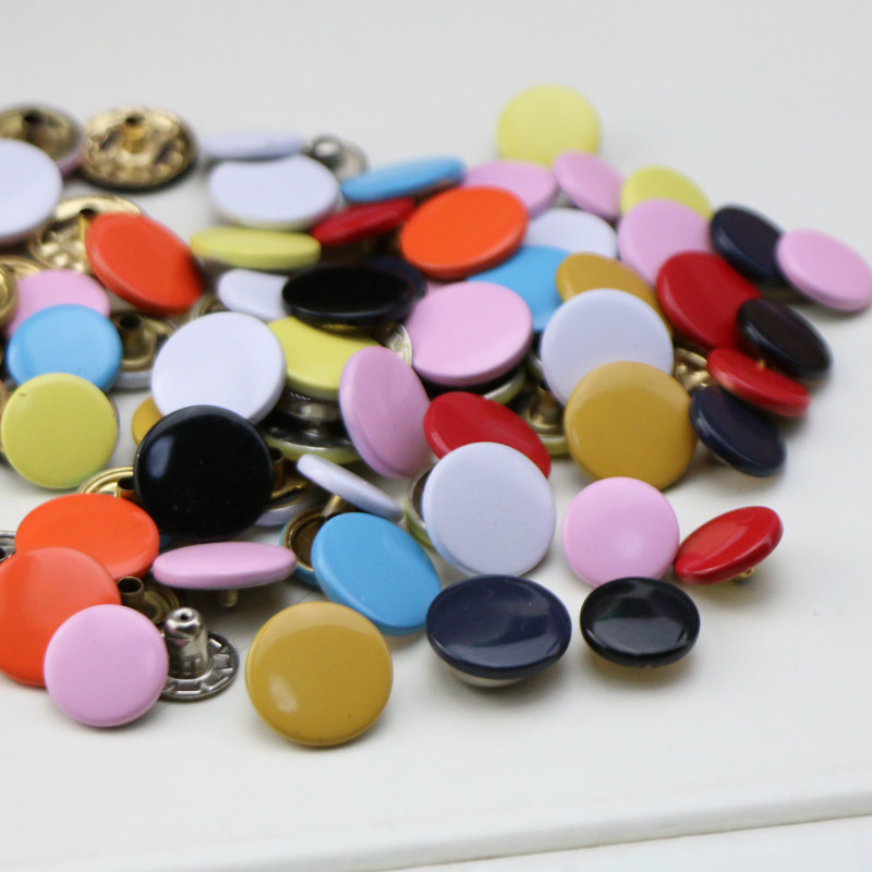 Pure copper without embroidery four - tip buckle baseball clothes cotton clothes clothes need to buy tools to install