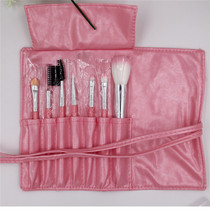 Mushroom Head Blush Dry Powder Canopy Handmade Makeup Brush Suit Lip Brushed Lipstick Portable 7 pieces full set