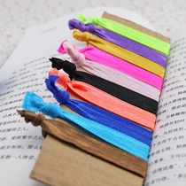 South Korea Park Shin Hui Inheritans Hair Accessories Knotted Hair Ring Children Womens Head Rope Candy Color Bright Color Ensemble about 100 hitch