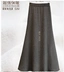 16 mùa đông Hàn Quốc phiên bản thu đông cộng với váy nhung dày Túi ôm hông là váy đuôi cá mỏng dài nửa váy dài nữ ấm dày váy xếp ly Váy