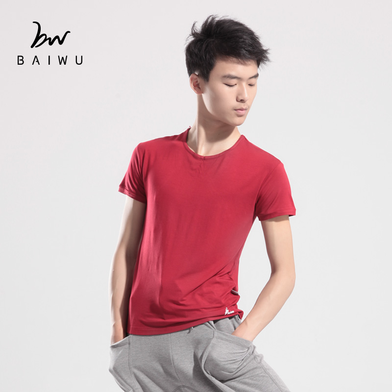 (special price) Dance training utility-style men's dance practice blouses with short sleeves T-shirts for body dance 11111225-Taobao
