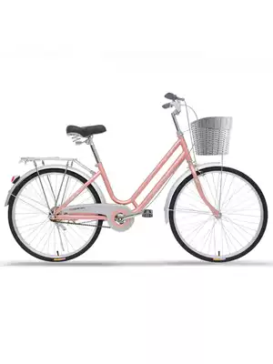 Phoenix bicycle female 24-inch commuter bicycle ordinary old-fashioned city retro light transportation student Lady