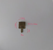 18650 battery shrapnel battery spring positive and negative pole contact