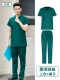 男 墨绿色 短袖（套装）纯棉