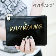 Vivi wang túi da mỹ phẩm nữ triều Hàn Quốc phiên bản đầu tiên của lớp da đổi phiếu giảm giá túi xách tay túi nhỏ điện thoại di động