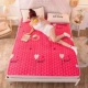 Розовый бархатный матрасик Love-Baby 1,5см-мк