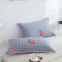 Sweetheart Strawberry-1 пара наволочек-конвертов из хлопка.