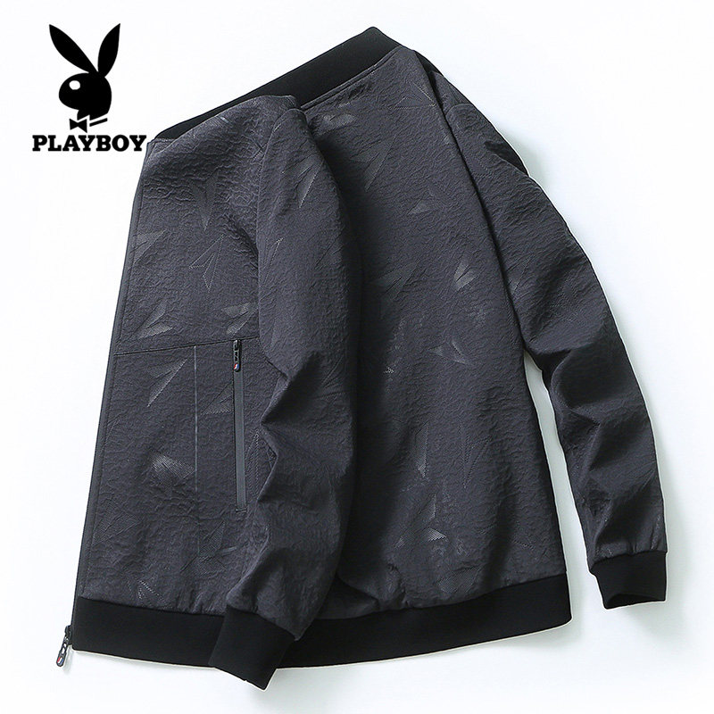 Flowers Playboy men's autumn clothing The Korean version trendy spring and autumn casual jacket for a man's clothing jacket clothing