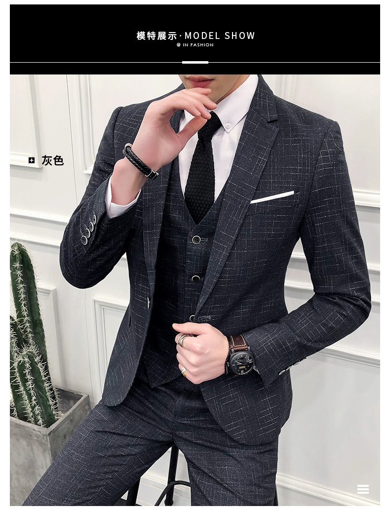 Bộ đồ vest Playboy phù hợp với chú rể thoi trang nam