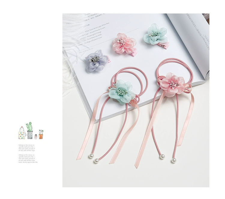Tuổi thơ trẻ con phụ kiện tóc kẹp tóc cao su em bé vòng tóc cô gái tiara kẹp tóc dây tóc không dây tóc