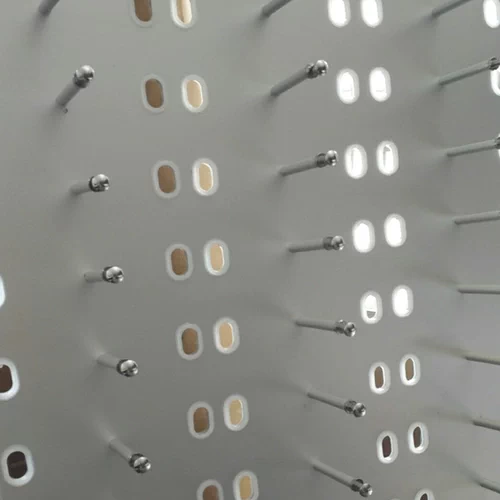 Креативная система хранения, очки на солнечной энергии, стенд, настенная металлическая лента, алюминиевый сплав