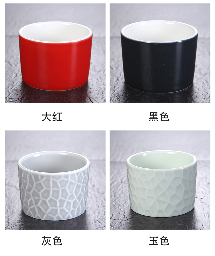 Can is home marca dragon color ceramic cup cake baking shu she oven mould double peel milk pudding bowl dessert bowls