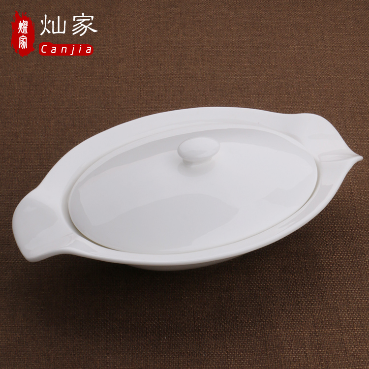 The downtown hotels ceramic plate banana ship run ice salad plate of papaya soup plate deep dish for FanPan