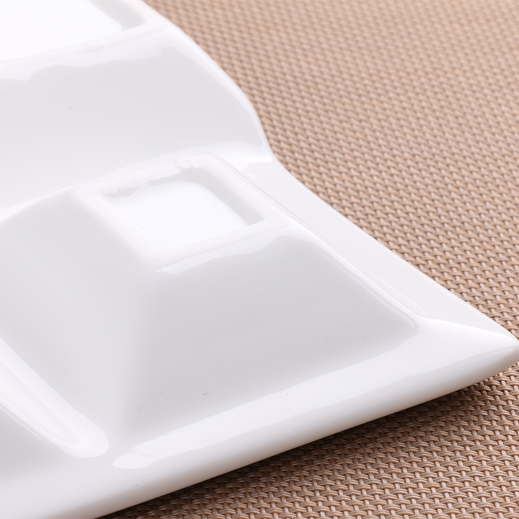 The downtown home ceramic senior students plate suit plate, snack plate more tray plates kindergarten
