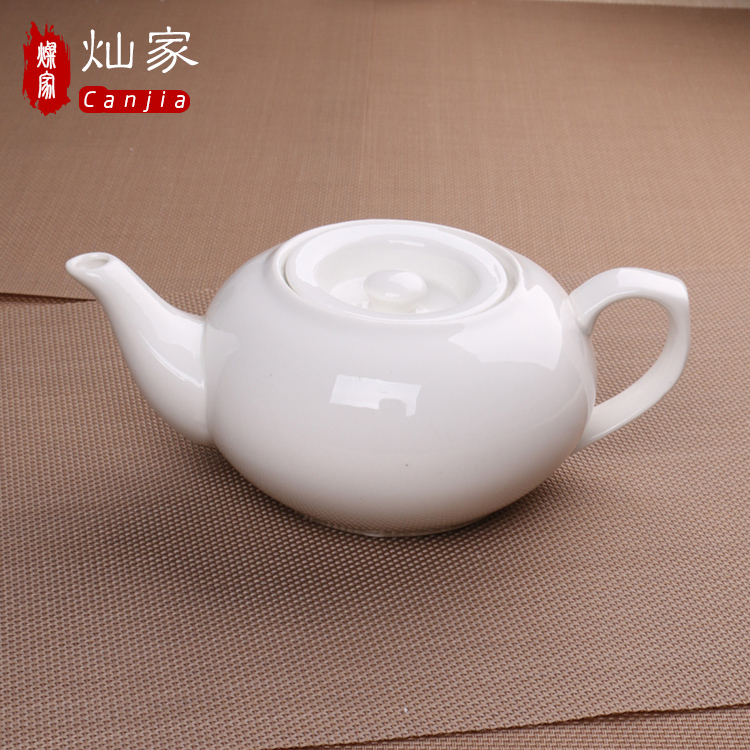 Can is home to large flat expressions using pot of white coffee pot cool creative teapots European ceramic pot, kettle hotel home