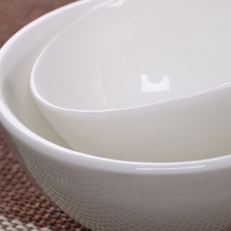 Pure its ehrs dessert bowl hotel west tableware creative food dish salad bowl shaped bowl of water use