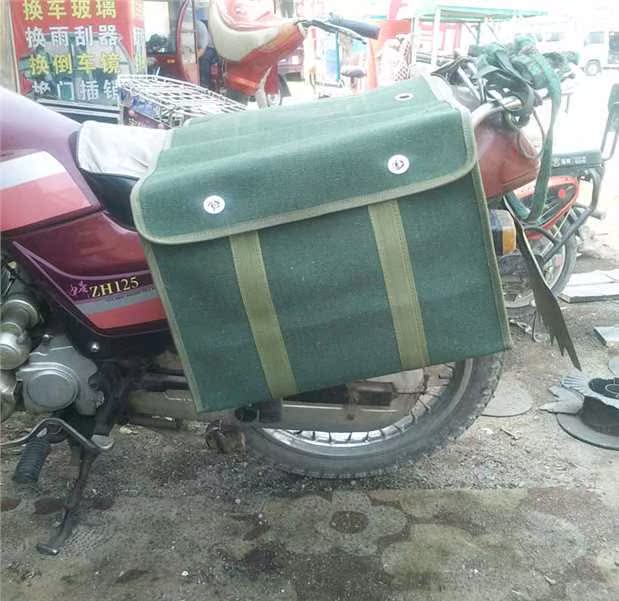 Xe máy dày đặc takeaway lớn 尾 包 包 包 包 - Xe máy Rider thiết bị phụ kiện bảo vệ đầu gối