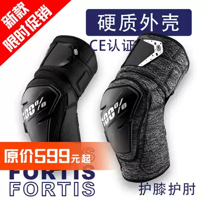 USA 100% Knee Elbow Pads Mountain Bike Off-Road Moto fortis Hard Guards Downhill Ski