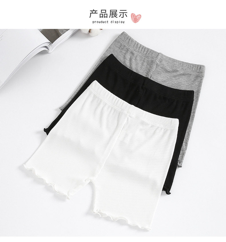 Girl Safety Pants Pure Cotton Anti-Walking Light Child Summer Thin kid baby girl hit bottom shorts insurance pants