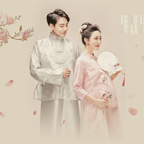  New studio maternity clothes photo photography theme Couple clothes Couple pregnant women photo Hanfu photo clothing Clothing