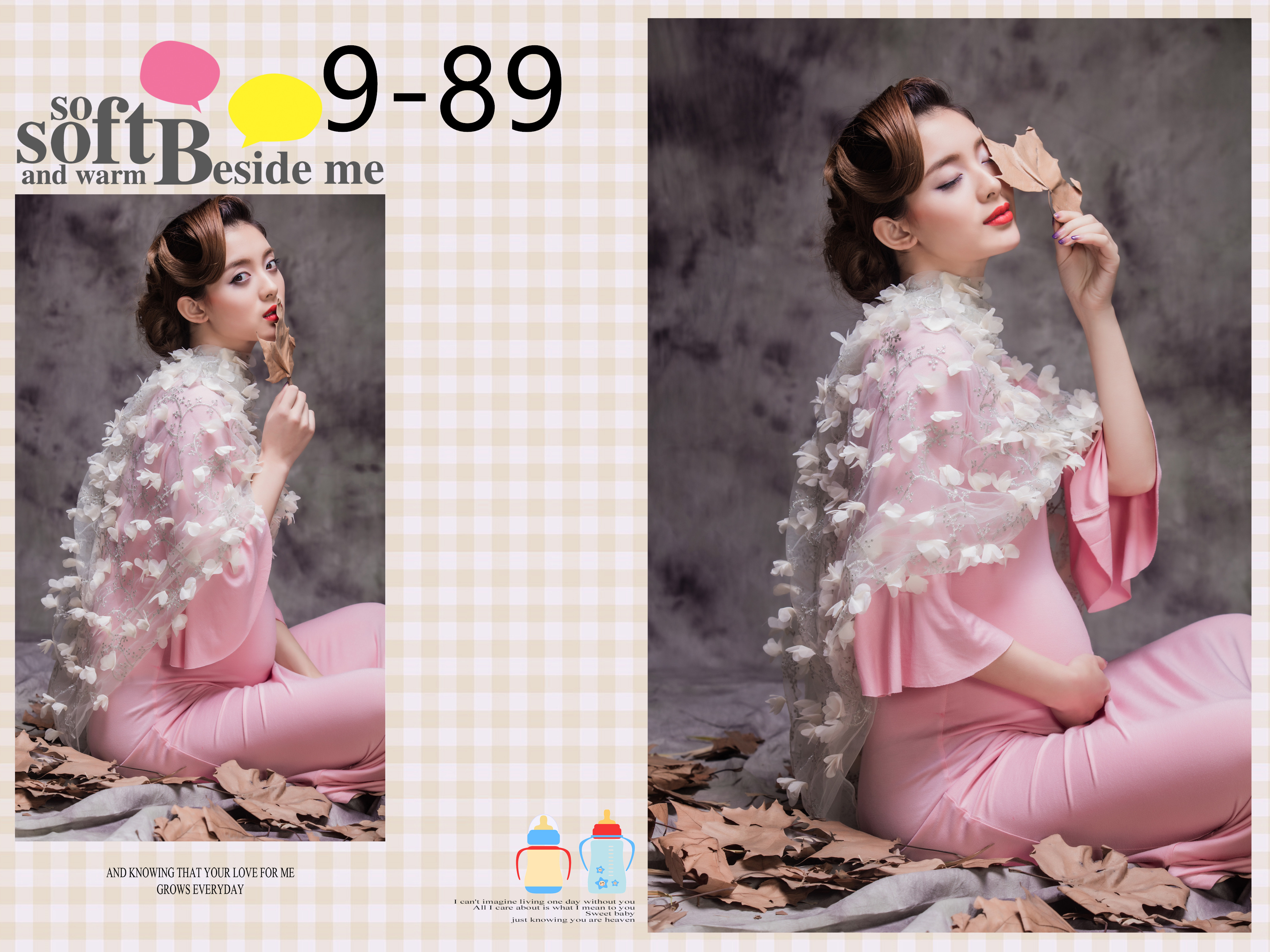 Triển lãm studio mới chụp ảnh phụ nữ mang thai quần áo / mẹ mong ảnh ảnh quần áo / thời trang bà bầu chụp ảnh quần áo váy bầu thu đông
