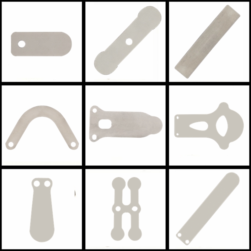 Silent oil-free air compressor Small oil and gas pump Belt piston air compressor valve plate Cylinder head valve plate iron plate
