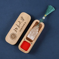 Зеленая чернильная подушечка с кисточками, 5x, 5.5см