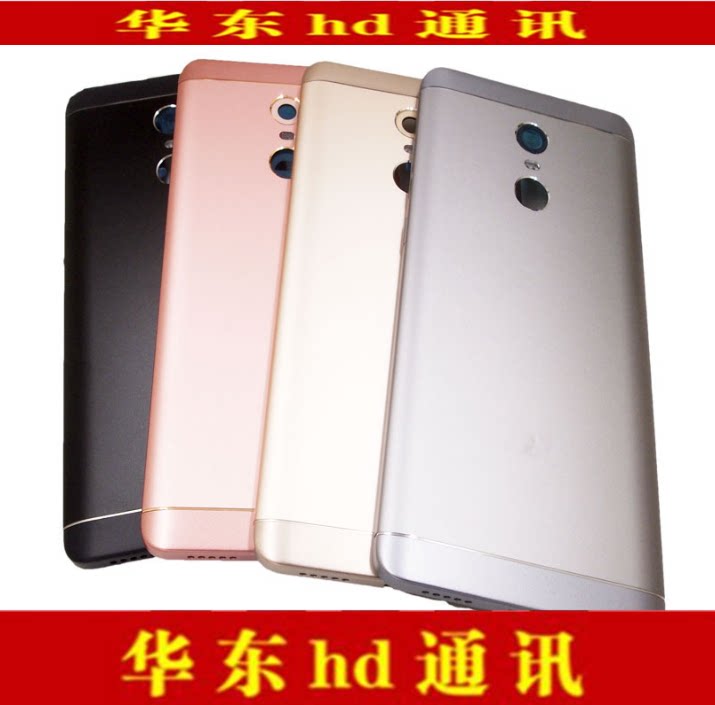 [USD 7.46] For Redmi Note4 Note4X Note9 Rear Cover Glass Cover Rear ...