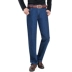 Quần jean nam trung niên giản dị Quần dài co giãn cao eo dài quần mùa xuân và mùa thu nam cotton bom mới - Quần jean quần baggy nam Quần jean