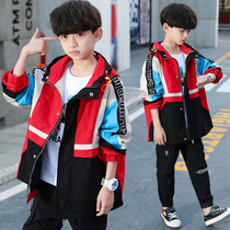 Childrens clothing boys spring and autumn coat 2021 new spring and autumn boys foreign style leisure Korean tide clothes