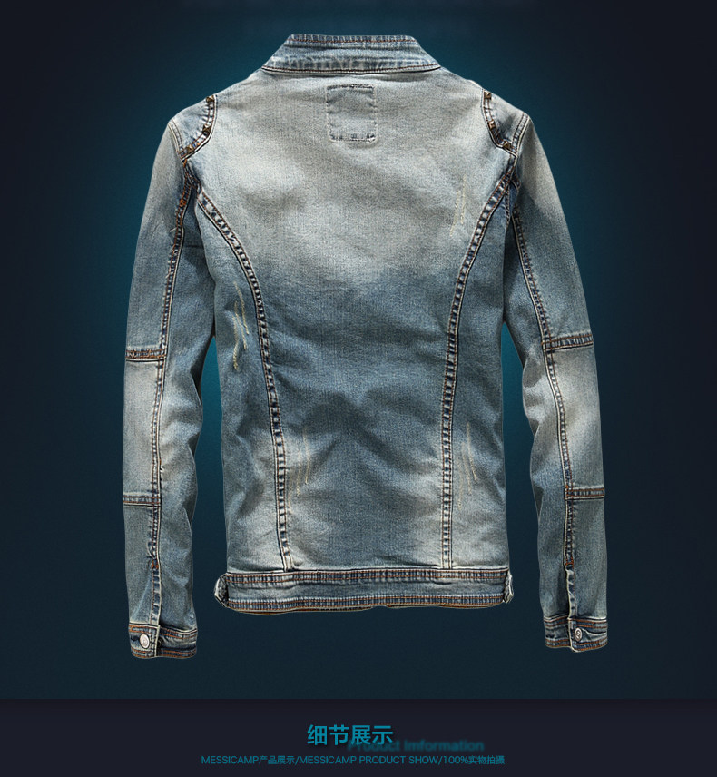 Blouson homme MESSICAMP manches longues en Coton - Ref 3117297 Image 14