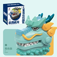 Синий национальный прилив кусал дракон