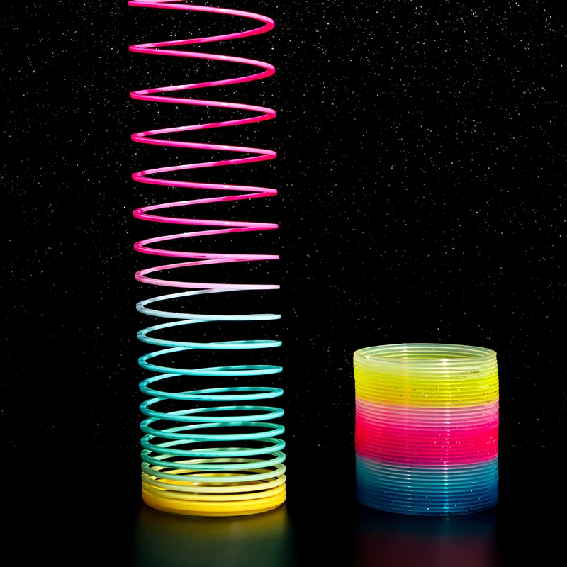 Радужная эластичная игрушка-скалка, Дженга, яркая смарт-игрушка