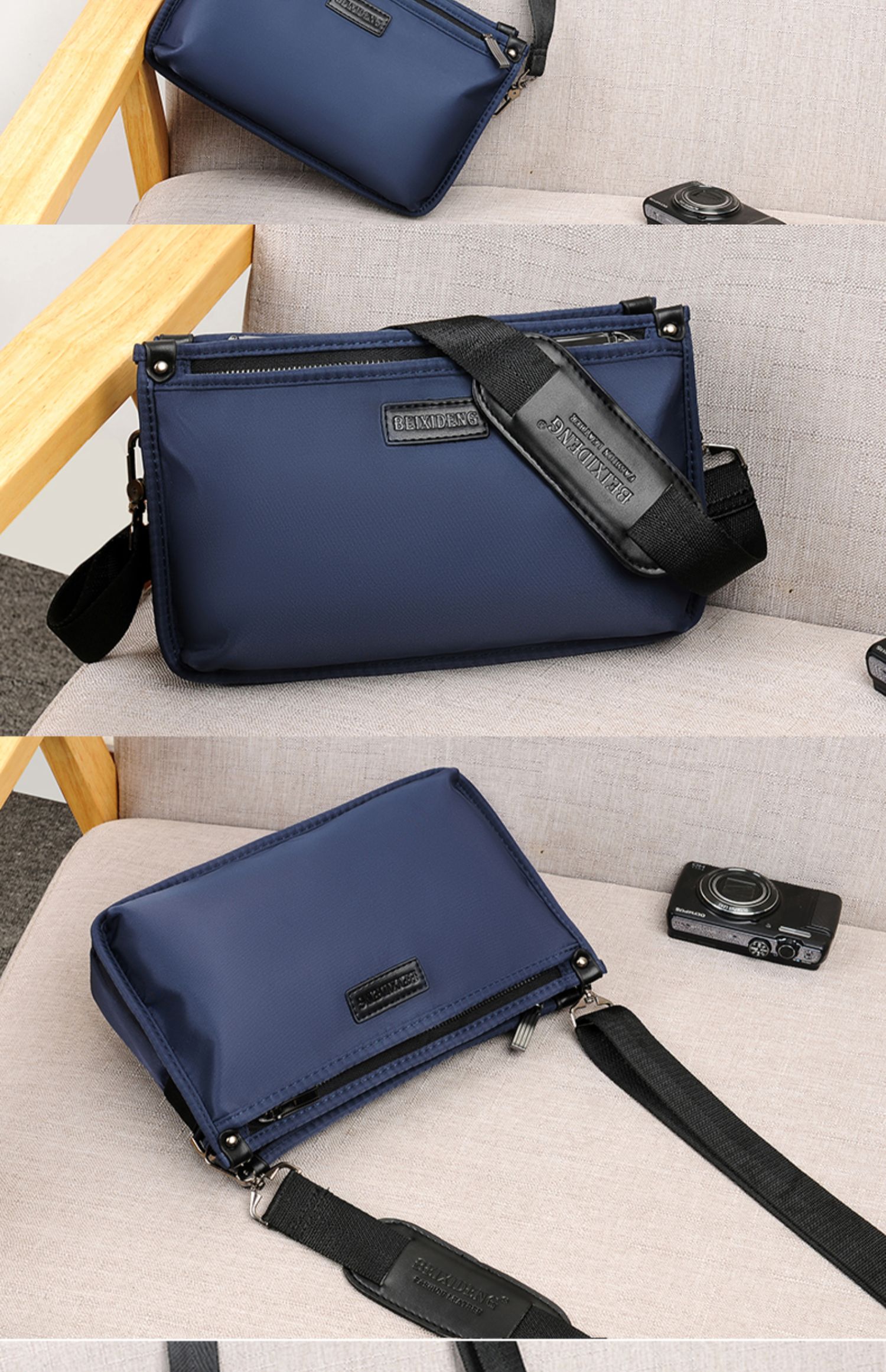 Bei Xideng Oxford Spin Bag Casual Túi ly hợp cho nam Túi xách nhỏ Túi đeo vai Hàn Quốc Ba lô - Túi của con người túi xách louis vuitton