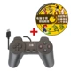 Máy tính xách tay gamepad usb rocker arcade fc máy tính xử lý cáp pc đôi hoài cổ điển bắt nạt - Người điều khiển trò chơi