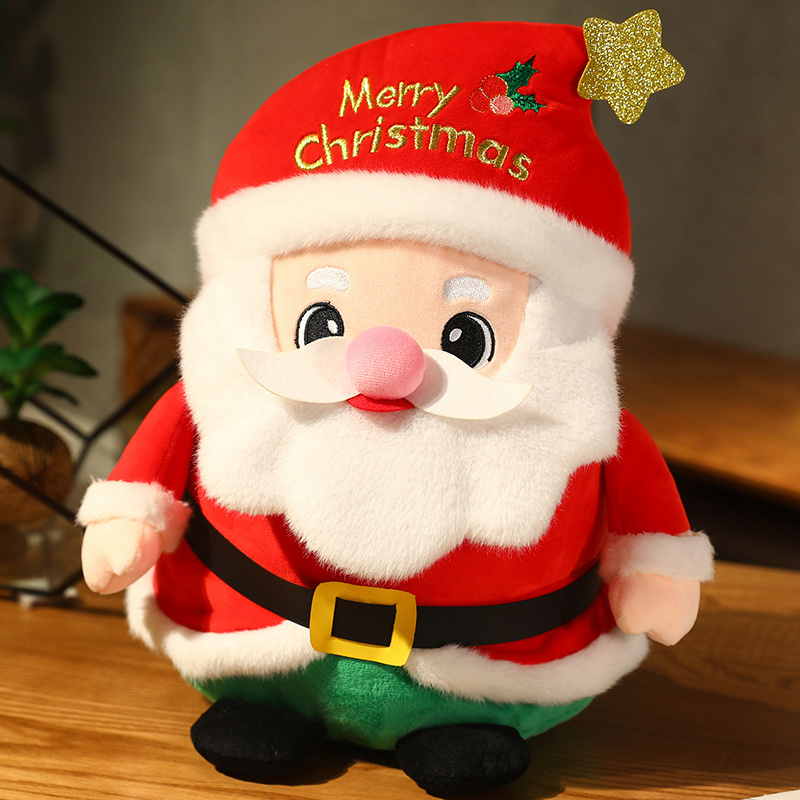 かわいいサンタクロース人形ぬいぐるみ人形人形枕クリスマスツリー人形子供用クリスマスギフト