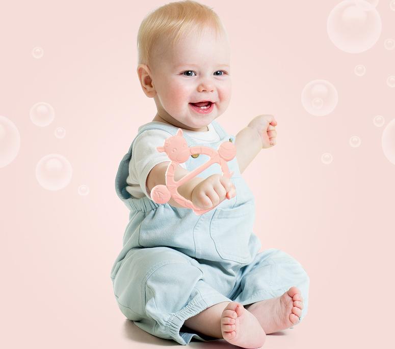 Baby dental gel eats hands correcting baby biting silicone tooth rod without toxin soft boiled toy proof of thumb artifact