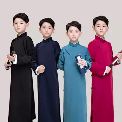 Children's ancient costumes, coals, coats, Mandarin, children's costumes, children's costumes, children's clothing, Chinese style