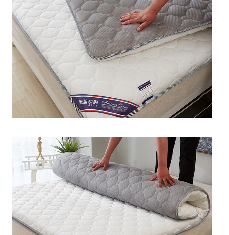 bọt dày nệm 0.9m1 1,2 1,5 1.8x1.9 * 2m người duy nhất ký túc xá nệm nệm trẻ - Nệm nệm