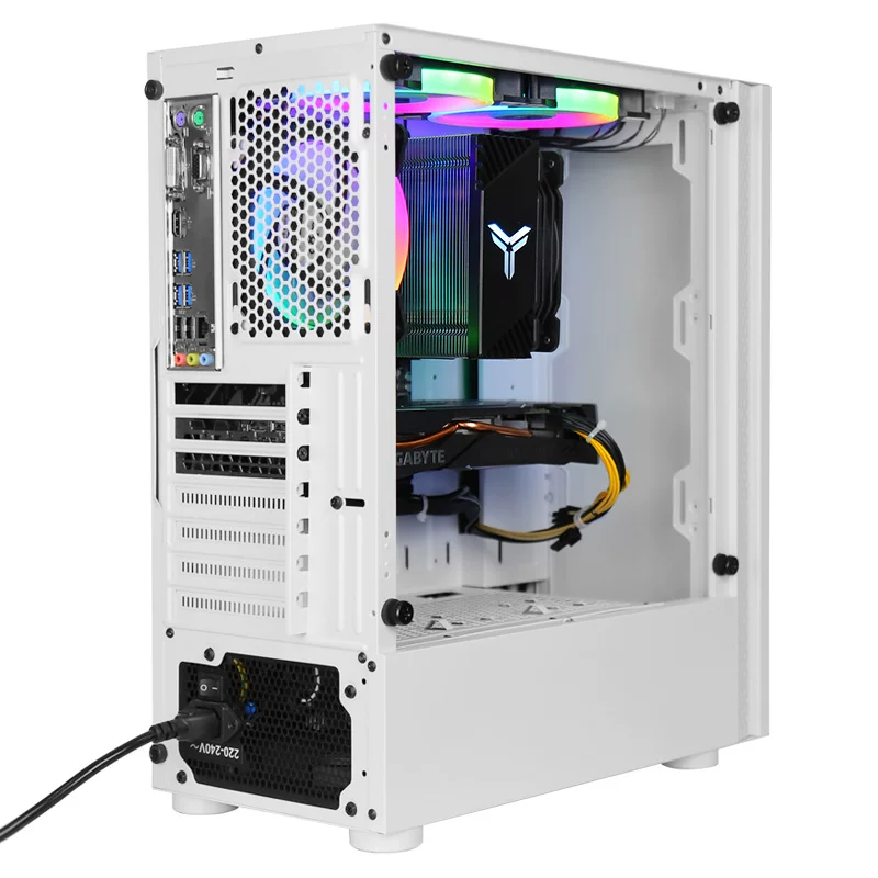 Intel i5 9400F/GTX1050Ti/710 шесть ядер настольный игровой компьютер сетевой класс мини графический дизайнер офис хост