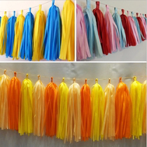 Childrens birthday balloon background wallpaper tassel pull peanut day party wedding wedding room decoration decoration balloon tassel