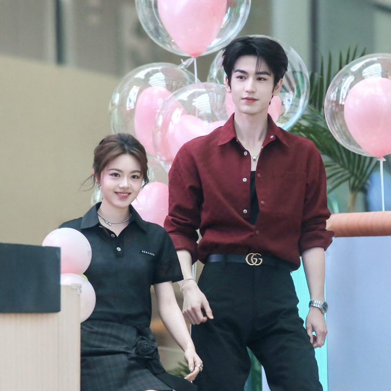 Zhang Linghe's Same Style Burgundy Shirt Jacket, Handsome Business American-Style Long-Sleeved Shirt, Spring, Autumn and Winter Men's Suit